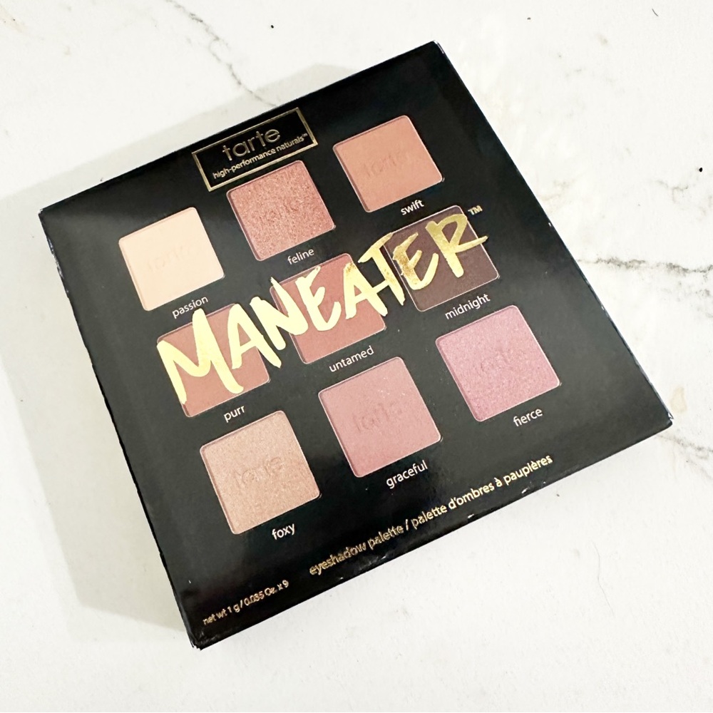 Tarte Maneater Eyeshadow Palette - Pink and Brown Shades